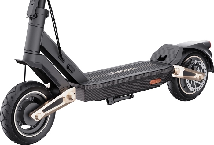 Patentované odpružení Damping Arm pro hladkou jízdu