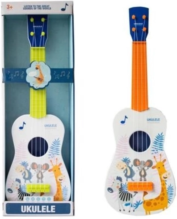 Ukulele s africkými motivy
