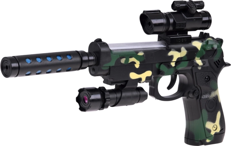 Maskáčový military design a taktický vzhled