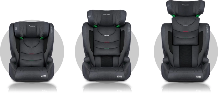 12polohová opěrka hlavy – sedačka roste s dítětem