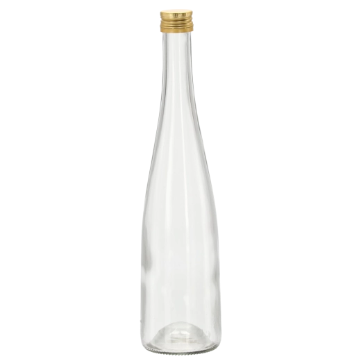 Skleněná láhev Belvedere 500 ml se šroubovacím uzávěrem 28 mm