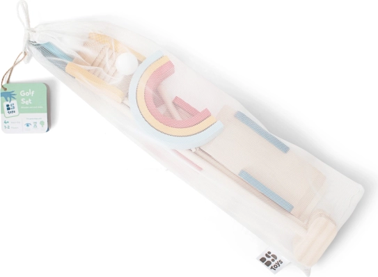 dřevěný minigolfový set pro děti 4+