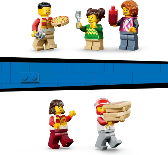 5 minifigurek a spousta doplňků pro hraní rolí
