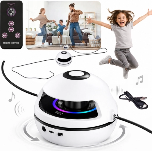 Elektrická interaktivní skákanka s hudbou, Bluetooth, dálkovým ovládáním a počítadlem