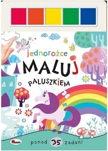 Maluj paluškem: jednorožci