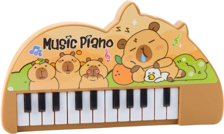 22 kláves pro první melodie