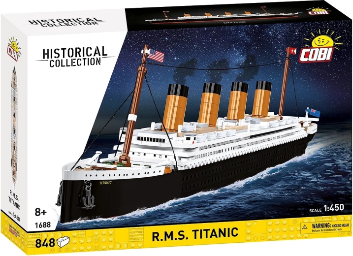 Stavebnice RMS TITANIC 1:450, 848 dílků