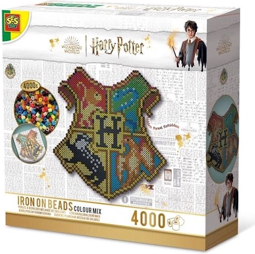 SES Creative Harry Potter korálky na zažehlování – erb Bradavic