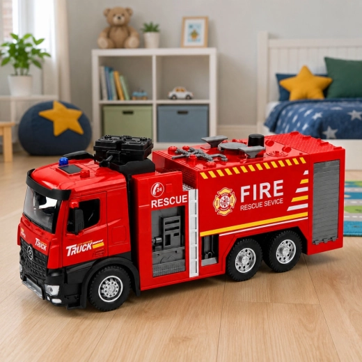 Velký model 1:12 s kovovou kabinou