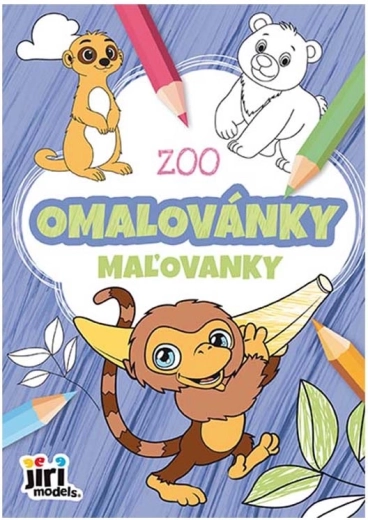 Omalovánky A5 Zoo JIRI MODELS