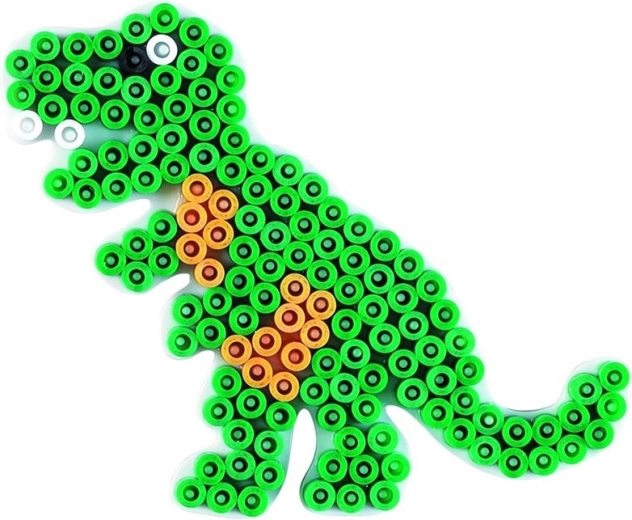 Podložka dinosaurus na zažehlovací korálky 5 mm