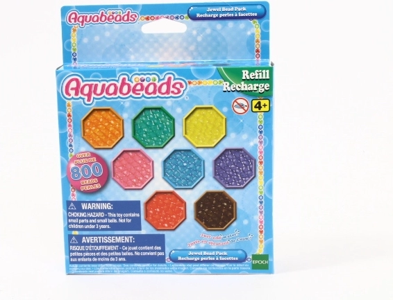 Aquabeads Doplňovací sada korálků drahokamů