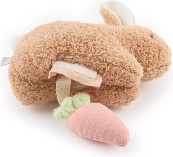 Šustící mrkvička pro zábavu a rozvoj smyslů