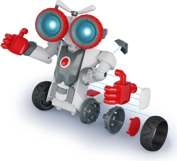 Postavte robota z více než 130 dílů
