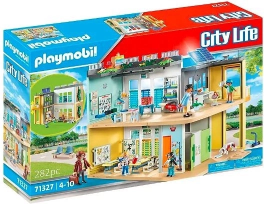 Sada figurek City Life – velká škola