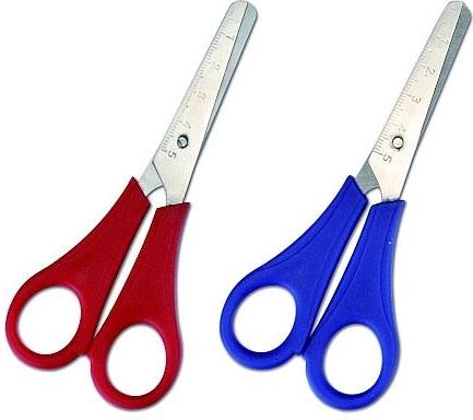 Školní nůžky CONCORDE Light 13 cm s měřítkem