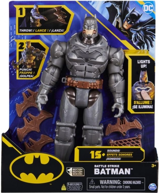 Akční figurka Batman s vystřelováním zbraní
