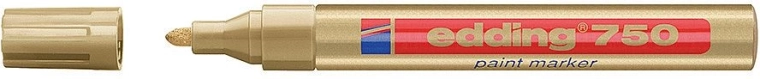 Lakový popisovač EDDING 750 – Zlatá
