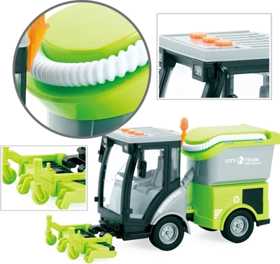 Pohyblivé kartáče a funkční detaily