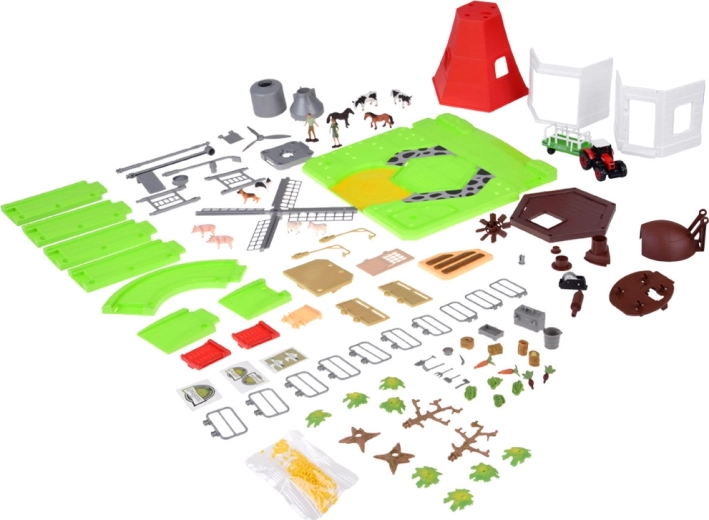 Traktor, silo a bohaté příslušenství