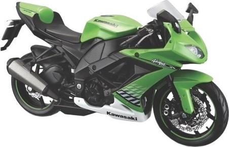 Maisto motocykl Kawasaki Ninja ZX-10R se stojánkem 1:12