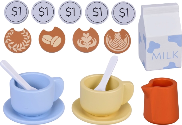 Kompletní příslušenství pro kavárnu