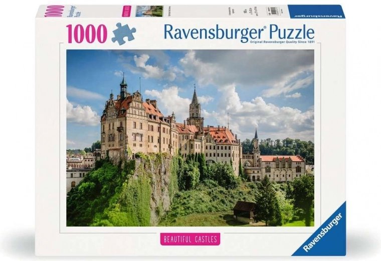 Puzzle 1000 dílků – zámek Sigmaringen RAVENSBURGER