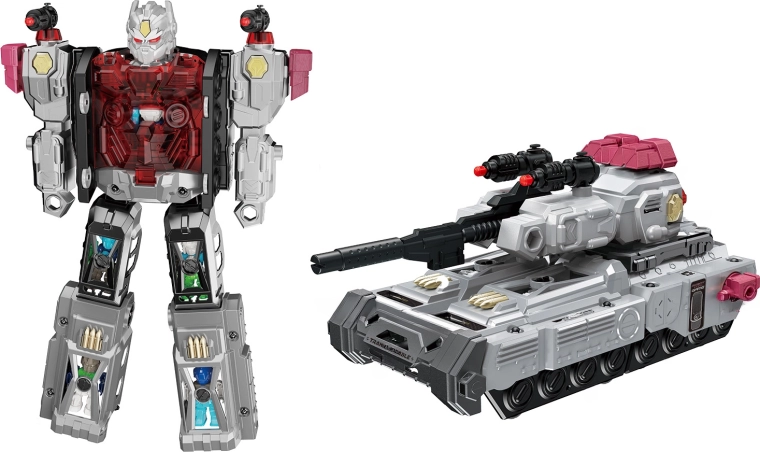 Autorobot tank s mini roboty a efekty 48 cm