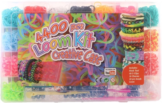 Mega sada loom gumiček 4400 kusů