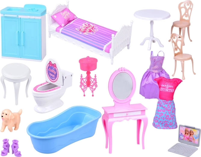 Kufřík s bohatým příslušenstvím