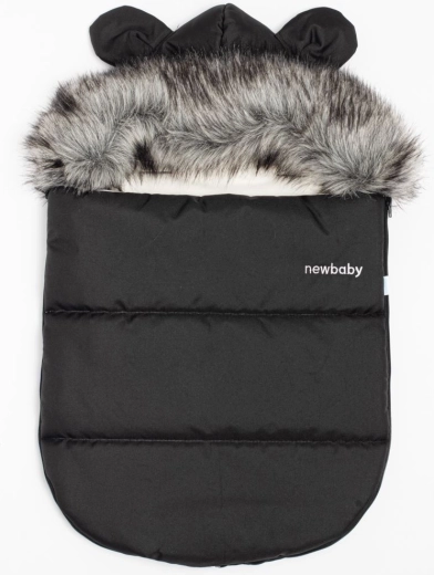 Zimní fusak NEW BABY Lux Fleece grafitový