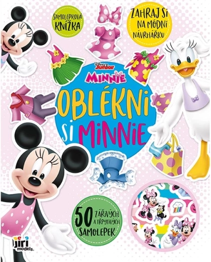 Oblékni si Minnie – samolepková knížka