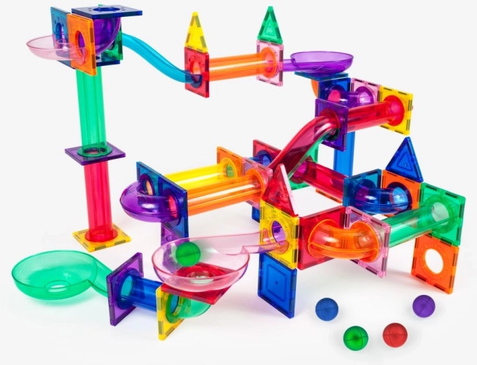 Magnetická stavebnice Picasso kuličková dráha 100 dílků