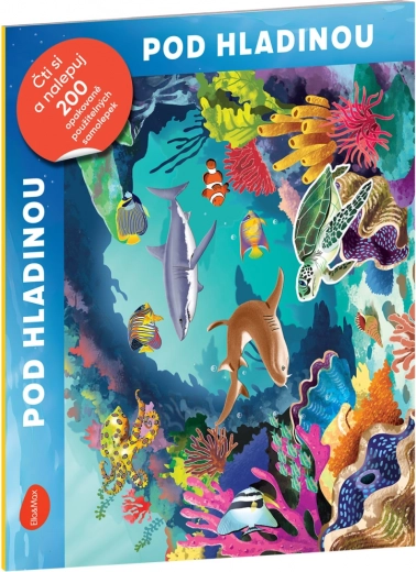 Čti a nalepuj Pod Hladinou, kniha se samolepkami