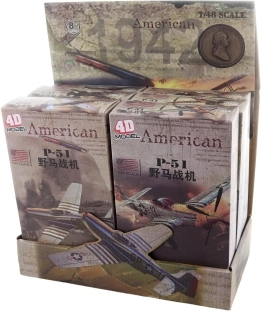 4D skládací letadlo – stavebnice pro dospívající