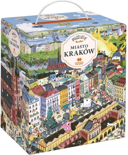 Puzzle Puzzlove Město Krakov 1000 dílků