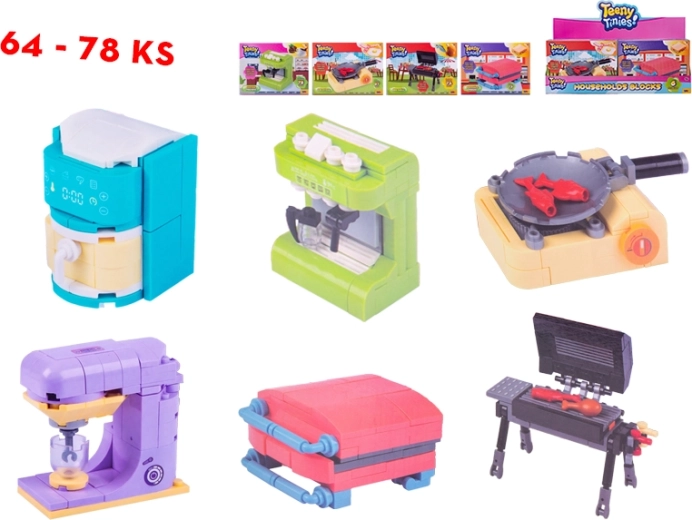 Doplňky do domečku pro panenky – sada mini příslušenství v krabičce (6 variant)