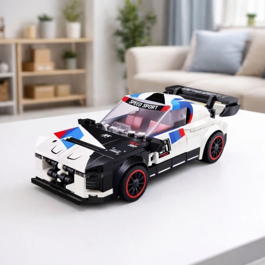 Sportovní auto s detailním designem