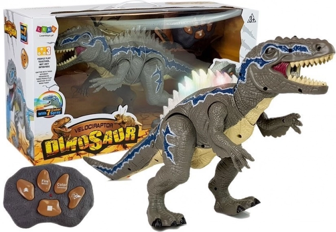 Zdalně ovládaný dinosaurus Tyrannosaurus se světelnými efekty