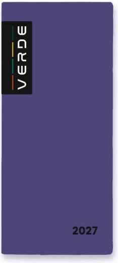 Měsíční diář v PVC obalu Violet 2027