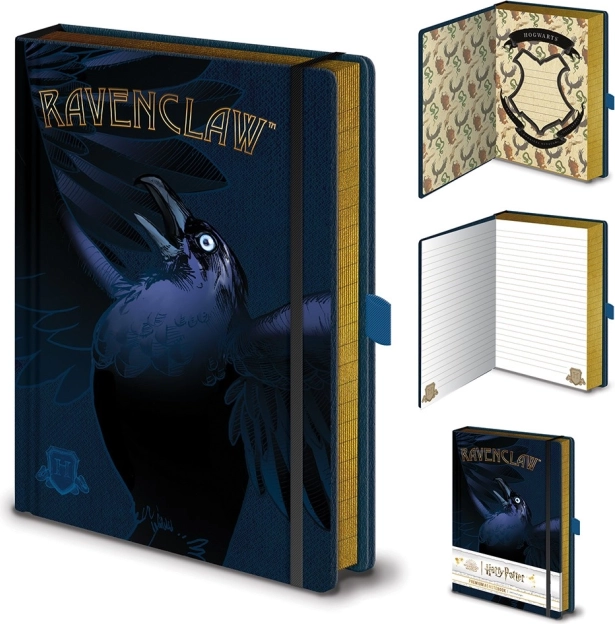 Blok A5 Premium Harry Potter Havraspár Motiv