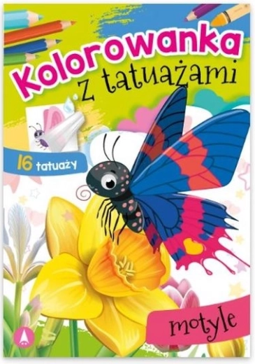 Motýlí tetování – omalovánky a smývatelné tetovačky
