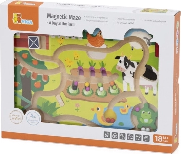 Viga magnetický labyrint den na farmě