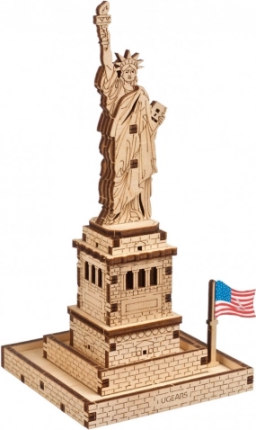 3D dřevěný model Socha Svobody