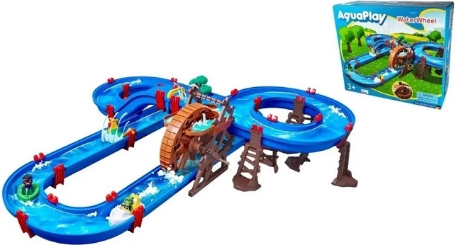 Aquaplay vodní dráha s vodním kolem