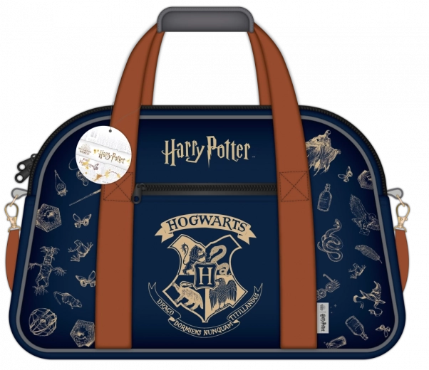 Harry Potter sportovní taška navy & gold