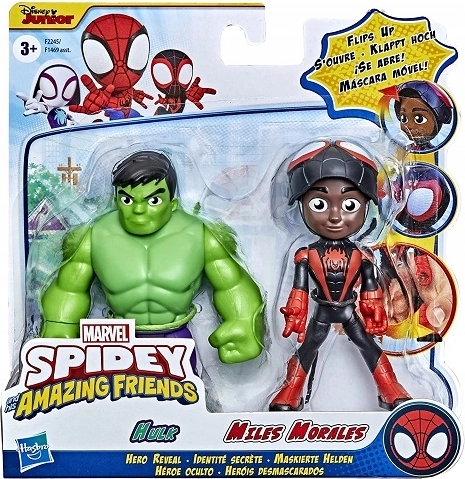 Hasbro Marvel Spidey a jeho úžasní přátelé figurky Miles Morales a Hulk