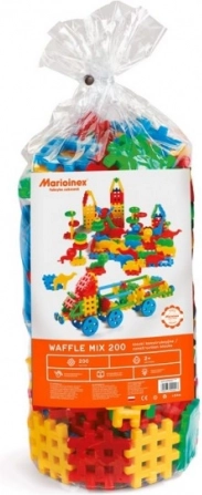 Stavebnice MARIONEX Waffle Mix 200 dílků pro děti od 2 let