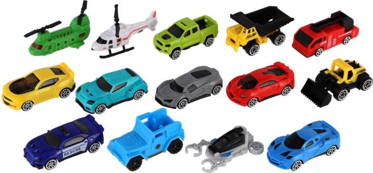 14 různých vozidel pro nekonečnou hru