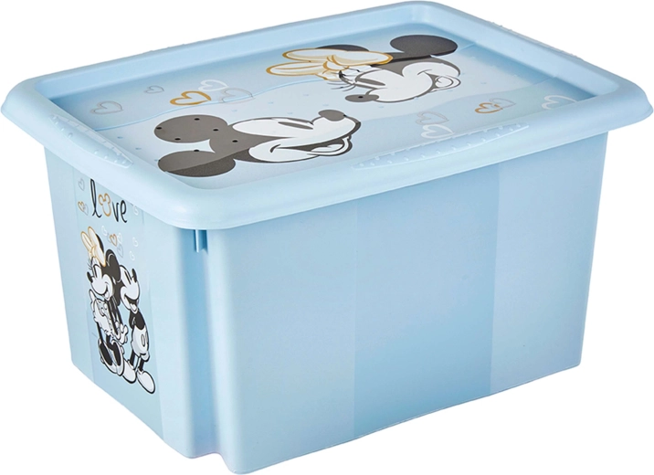 Úložný box s víkem Mickey 15 l